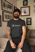 Ethereum Crypto Munt - T-Shirt - Binance Coinbase Bitcoin ETH Cardano Wallet - Maat S