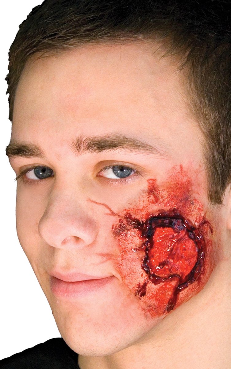 Haza Original Applicatie Open Wond Halloween Unisex