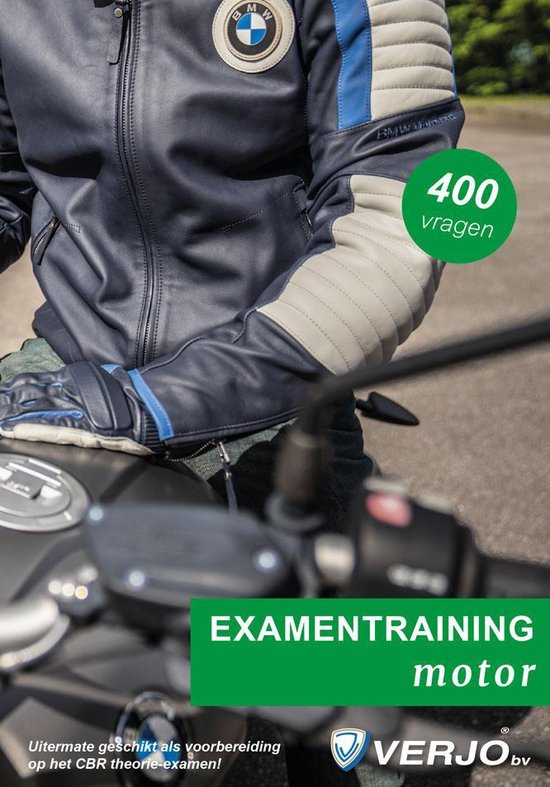 Examentraining voor de motorfiets categorie A februari 2021 - cover