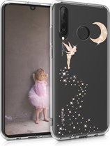 kwmobile telefoonhoesje voor Huawei P30 Lite - Hoesje voor smartphone - Glitterfee design