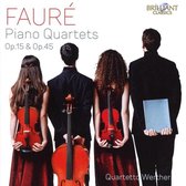 Quartetto Werther - Faure: Piano Quartets Op.15 & Op.45 (CD)