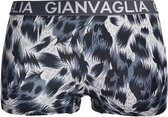 Dames boxershorts 3 pack Gianvaglia panterprint zwart L