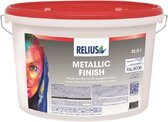 Relius - Metallic Finish - Muurverf - RAL 9006 - 12.5 Liter