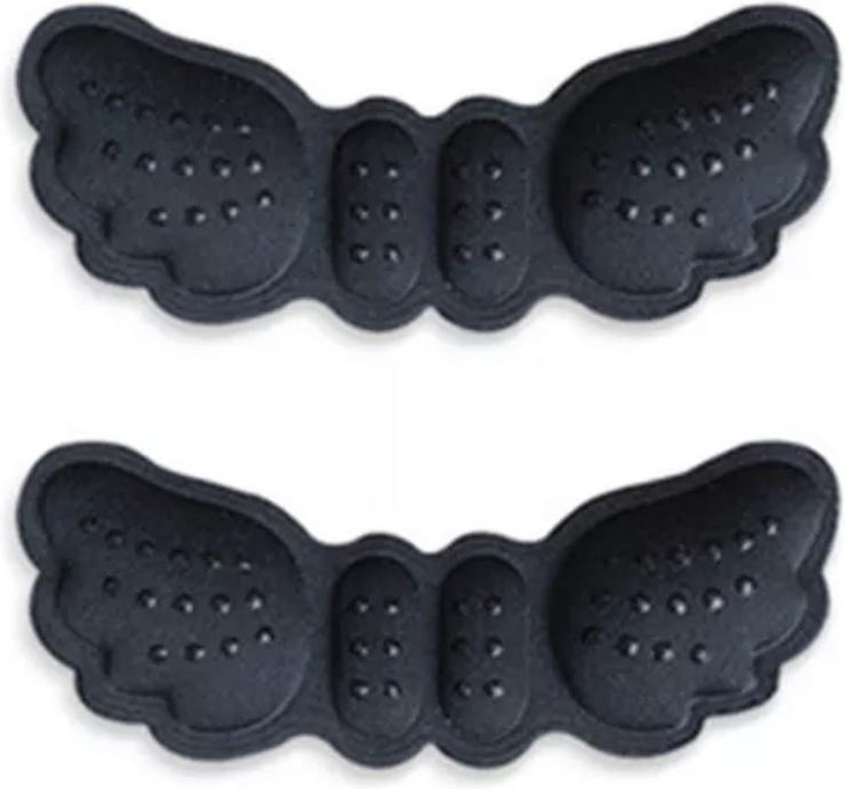 CHIBAA ZWART Hielbescherming | Set van 2 stuks |Hielkussen |Optimaal Comfort |Hiel Beschermers Tegen Blaren | Sneaker blaarstickers | Hakken beschermers| High heels | Protection sticker | Protectie hielkussen - 6mm dik