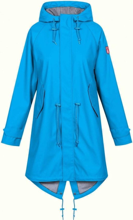 Blauwe dames regenjas Travel Friese Fisher van Derbe XS