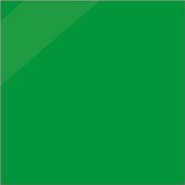 Blanco sticker glans groen, vierkant, beschrijfbaar 400 x 400 mm