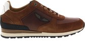 PME Legend Lockplate Lage sneakers - Leren Sneaker - Heren - Cognac - Maat 43