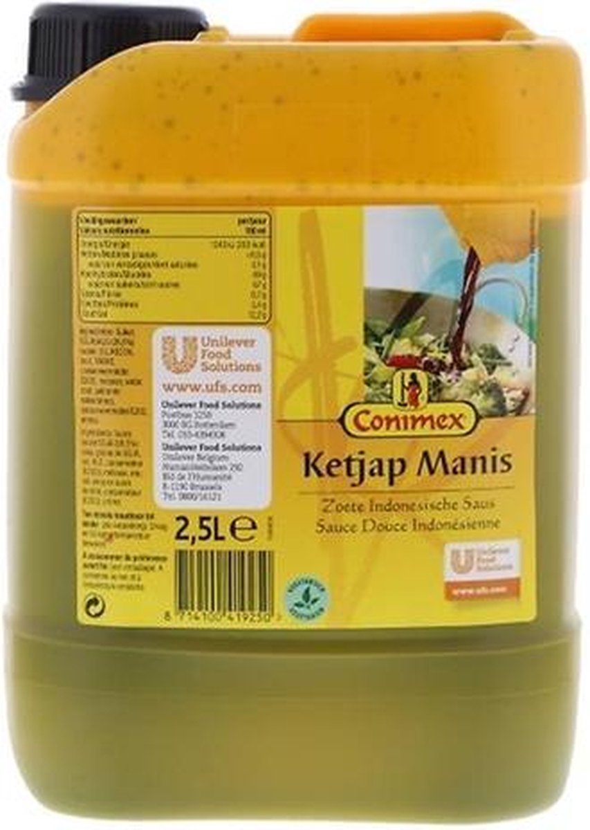 Conimex - Ketjap Manis - 2,5 Ltr - smaakmakers -