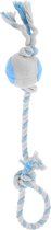 Dog Toy Hondentouw Met Bal 52 Cm Nylon Blauw