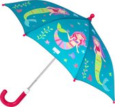 Stephen Joseph - Kleur veranderende paraplu voor kinderen - Zeemeermin - maat