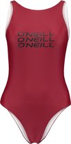 O'Neill - Performance badpak voor vrouwen - Logo - Nairobi Rood - maat XL (42)