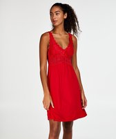 Hunkemöller Slipdress Modal lace - Maat XL