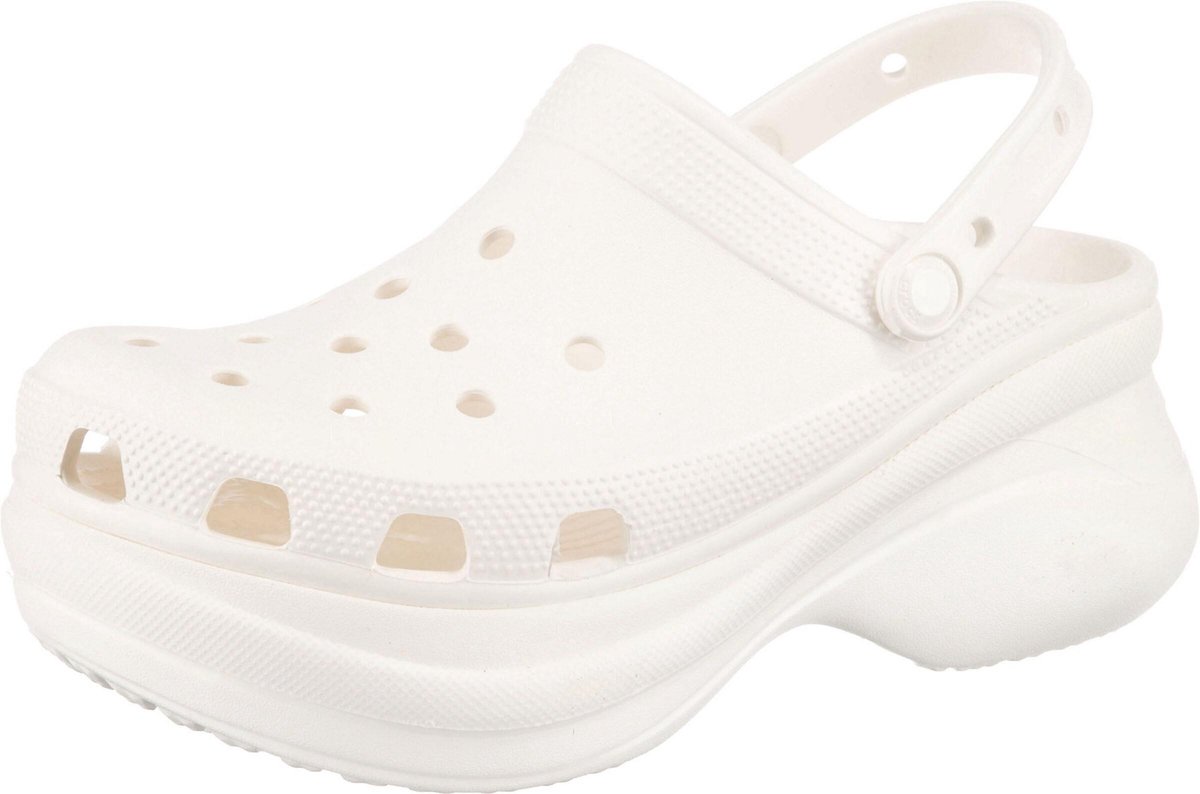 Crocs Classic Bae - Damesklompen - Platform - Wit - Croslite