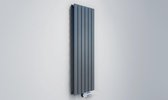 455X1600MM antraciet verticale designradiator Stella