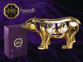 Ijsbeer 24k verguld met Swarovski kristallen