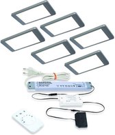 Kastverlichting | L&S IP Emotion | set van 6 | met afstandsbediening