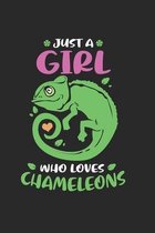 Just A Girl Who Loves Chameleons Kalender 2021