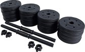 Gewichten - 30 KG - Halterset - Gewichten set - Sportschool schijven - Gewicht - Gym schijven - DUMBELLS - DUMBELLSET - LIMITED EDITION