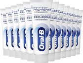 Bol.com 12x Oral-B Tandpasta Pro-Repair Tandvlees & Glazuur Zachte Whitening 75 ml aanbieding