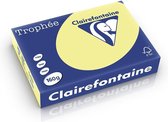 Clairefontaine Trophée Pastel A4 citroengeel 160 g 250 vel
