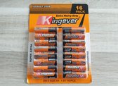 AA batterijen aa batterij 48 stuks (3 pakjes van 16 stuks) Kingever
