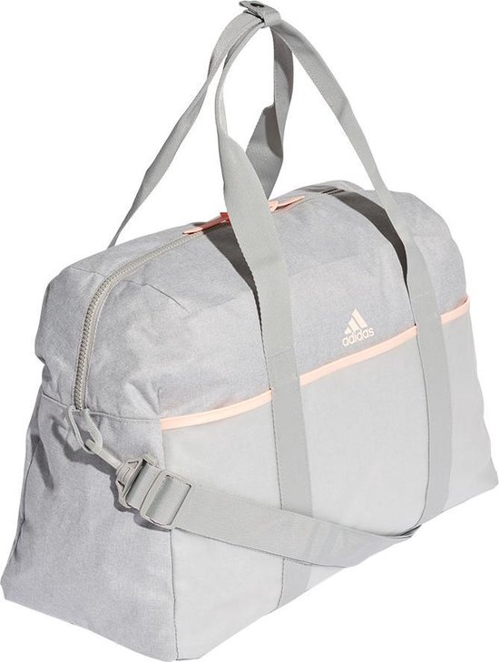 Adidas Sporttas Dames - Grijs / roze - Fitness | bol.com