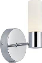 OSRAM - LED Wandlamp - Trinon Dilano - 4W - Warm Wit 3000K - 1-lichts - Rond - Glans Chroom - Aluminium