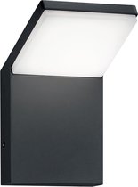 LED Tuinverlichting - Tuinlamp - Trinon Pearly - Wand - 9W - Mat Zwart - Aluminium