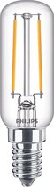 PHILIPS - LED Lamp - CorePro Tube Filament 827 T25L - E14 Fitting - 2.1W - Warm Wit 2700K | Vervangt 25W