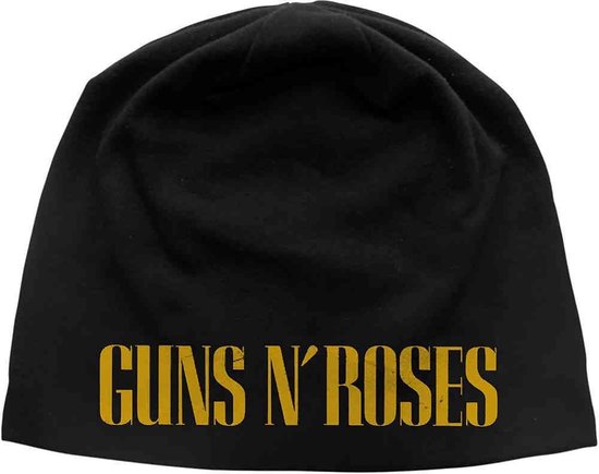 Guns N' Roses - Logo Beanie Muts - Zwart
