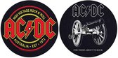 AC/DC Platenspeler Slipmat For Those About To Rock/High Voltage Multicolours