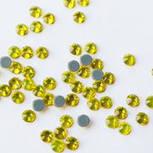 Strass steentjes DMC 5 A Hotfix  Citrine SS16