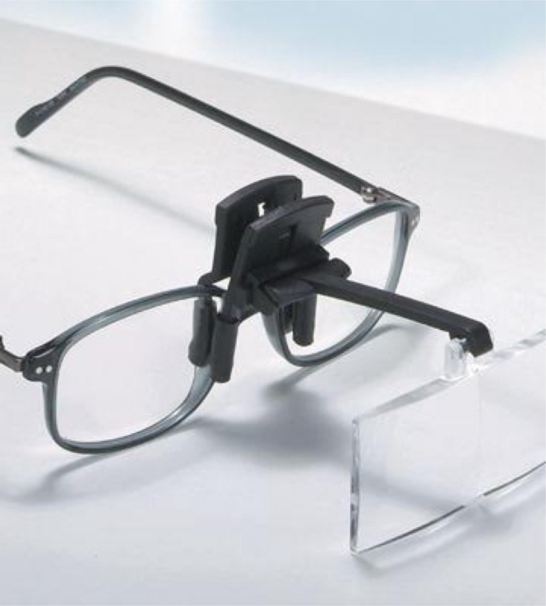 Naturalight - Clip-on loep voor op bril - 4x vergroten mogelijk - Naturalight