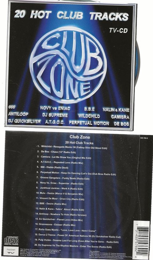 Clubzone: 20 hot club tracks