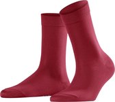 FALKE Cotton Touch Damessok 47673 - Rood 8228 scarlet Dames - 35-38