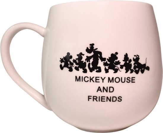 Om te mediteren vinger grafisch Walt Disney Cartoon: Minnie Mouse mok | 300ML | Koffiemok | Theemok |  Mickey Mouse... | bol.com