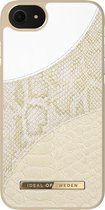 iDeal of Sweden Fashion Case Atelier voor iPhone 8/7/6/6s/SE Cream Gold Snake