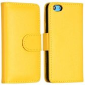 Wallet Case - iPhone 5C - Geel