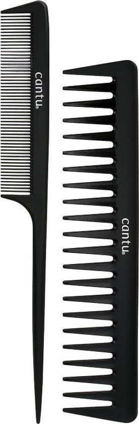 Cantu - Style Carbon Fibre Combs - koolstofvezel kammen - Kam -  Scheidingskam | bol