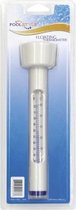 Zwembad thermometer wit drijvend