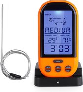 Qodis® Digitale BBQ Thermometer - Vleesthermometer - Kernthermometer - Inc Ovenhandschoen & Ebook