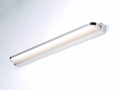 George Napoli - Badkamerlamp zilver LED - 40cm / 9W - Spiegellamp - Luxe badkamer