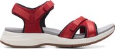 Clarks - Dames schoenen - Solan Drift - D - rood - maat 4,5