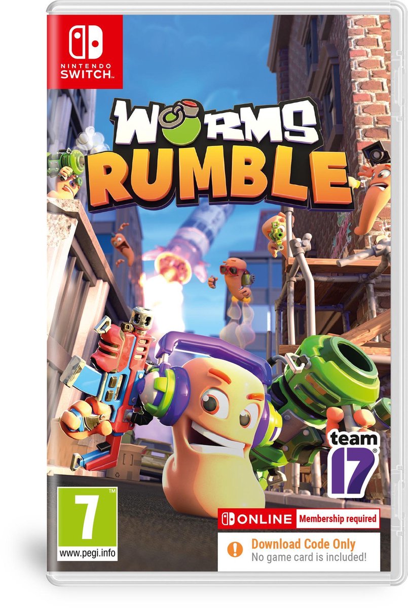Worms Rumble - Nintendo Switch (Code in Box)