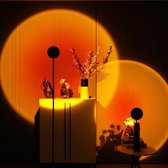 TWT Commerce Sunset lamp | Tiktok lamp | Golden hour lamp | Sunset projector | Tafellamp | Sfeerverlichting binnen