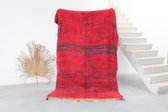 Marokkaans vloerkleed | boujaad vloerkleed | rood vloerkleed