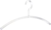 [Set van 5] Moderne glasheldere kunststof design hangers / kledinghangers / garderobehangers / jashangers