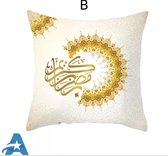 Ramadan en Eid-decoraties voor huis Kussenhoes 45x45 cm Style B