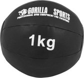 Gorilla Sports Medicijnbal - Medicine Ball - Kunstleer - 1 kg