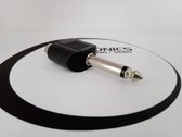 Newtronics audio adapter 2x Tulp vrouwelijk - 6.35mm mannelijk- stereo